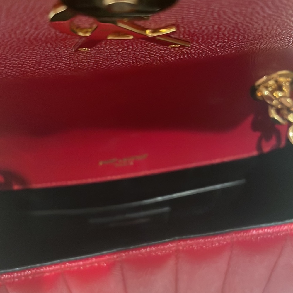 NWOT YSL Vicky red bag - Picture 7 of 7
